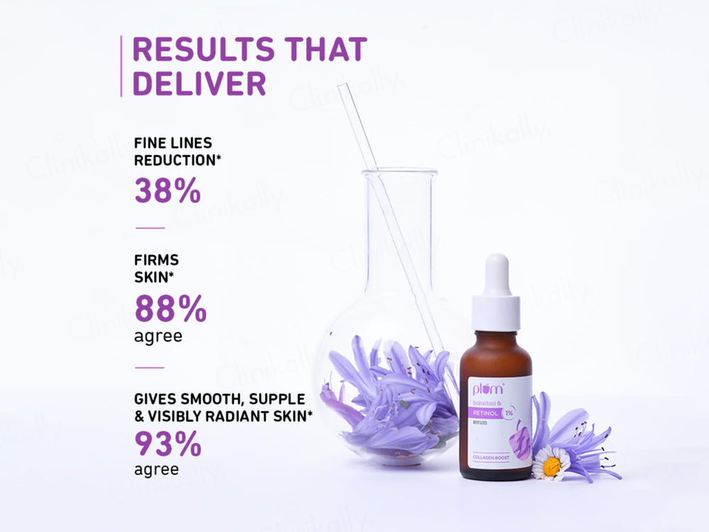 Plum 1% Retinol Collagen Boost Face Serum With Bakuchiol