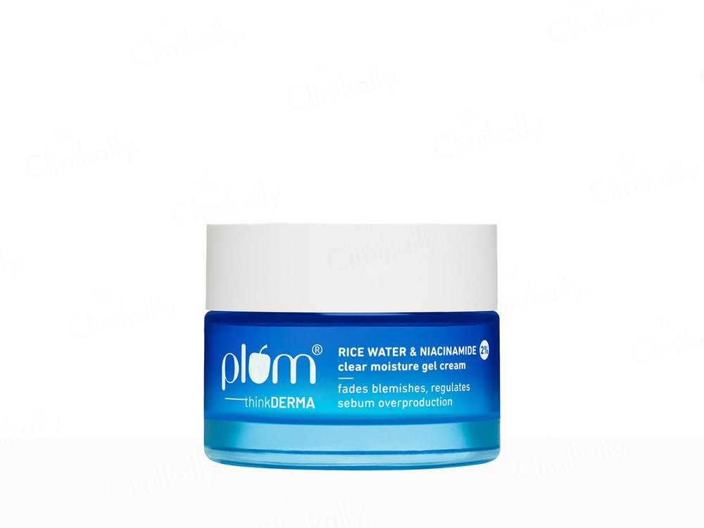 Plum 2% Niacinamide Clear Moisture Gel Cream With Rice Water