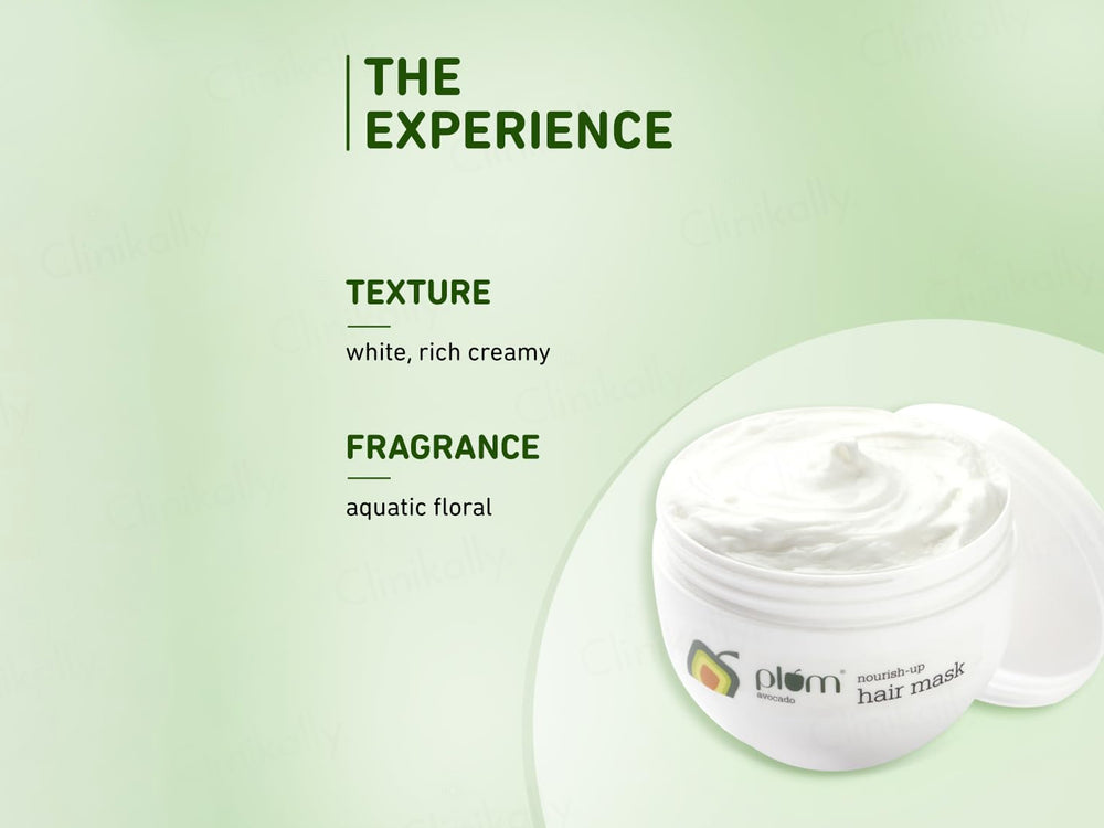 Plum Avocado Nourish-Up Hair Mask For Dry and Frizzy Hair