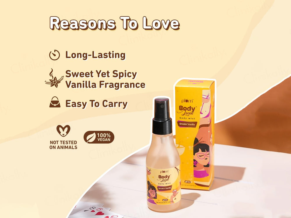 Plum BodyLovin' Smokin' Vanilla Body Mist