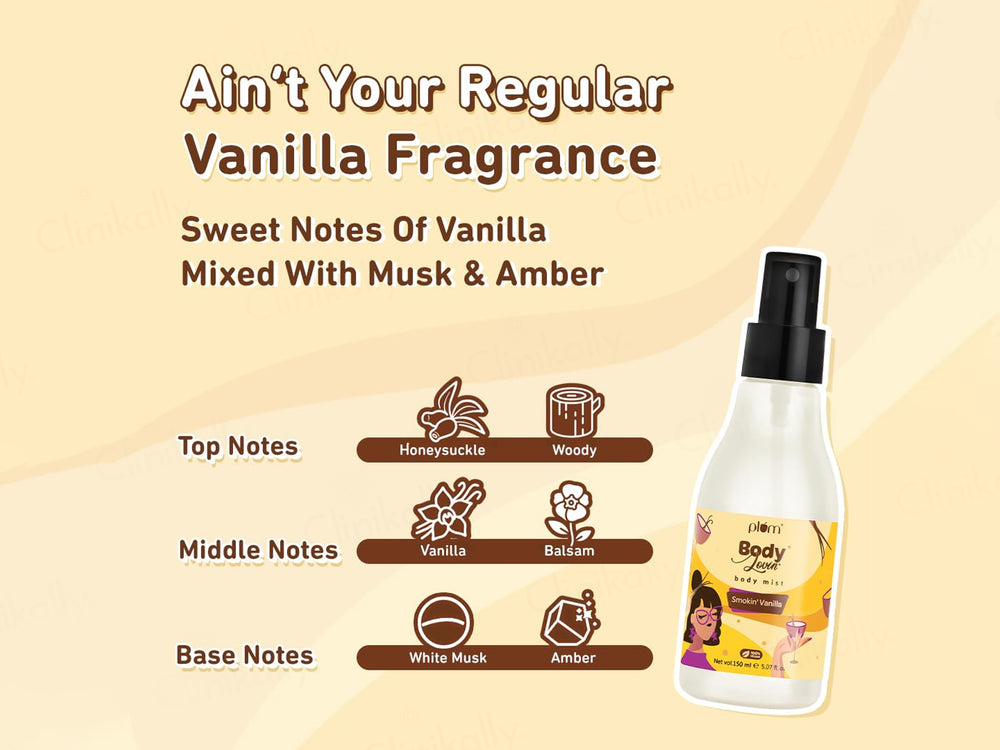 Plum BodyLovin' Smokin' Vanilla Body Mist