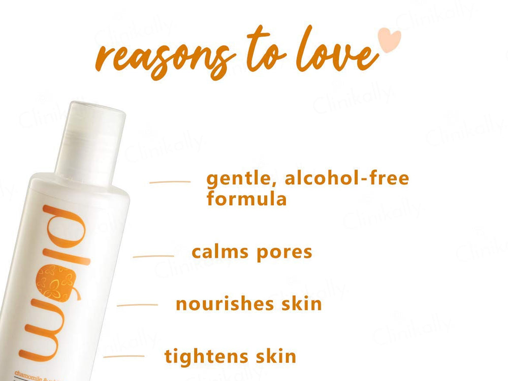 Plum Chamomile & White Tea Calming Antioxidant Face Toner