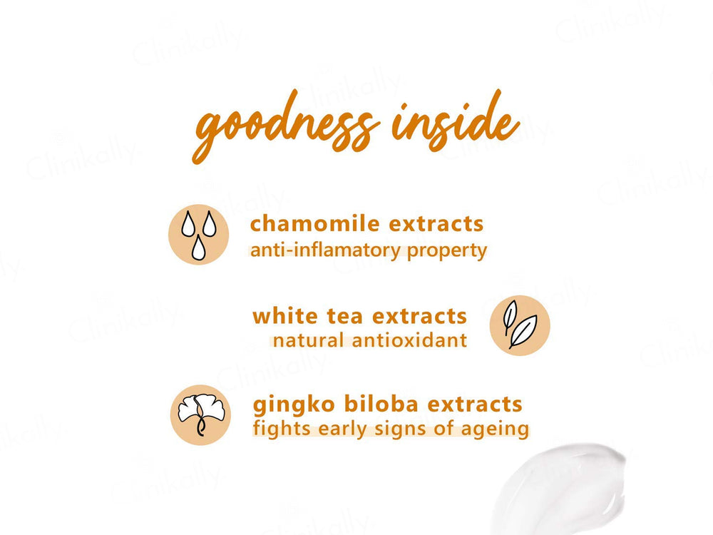 Plum Chamomile & White Tea Sheer Matte Day Cream Sunscreen SPF 50 PA+++