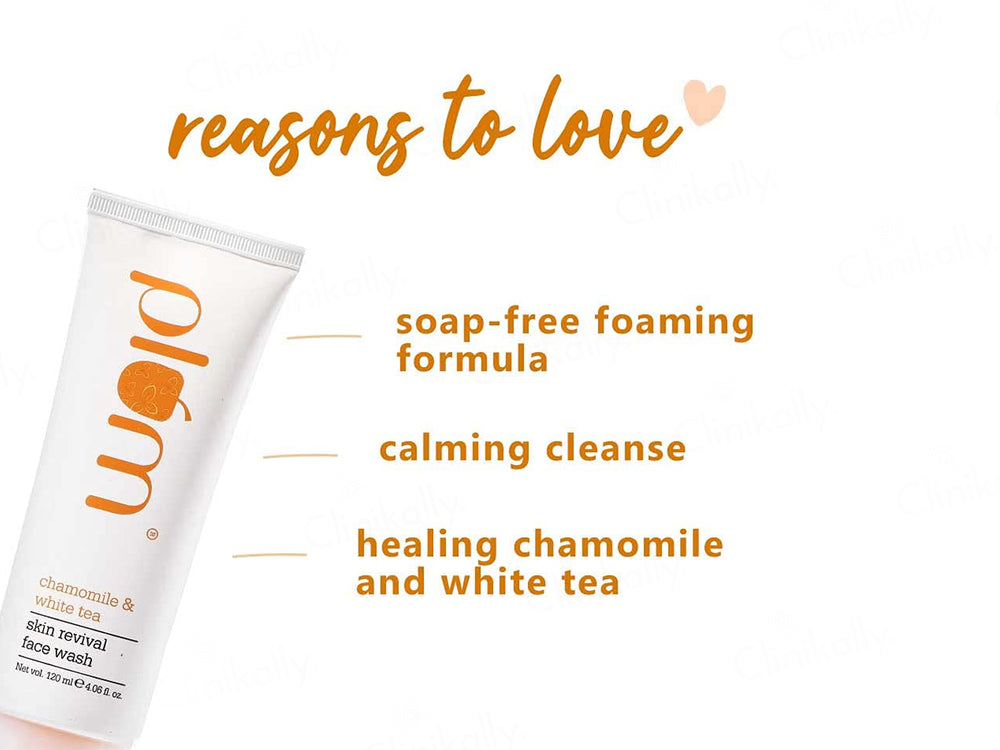 Plum Chamomile & White Tea Skin Revival Face Wash