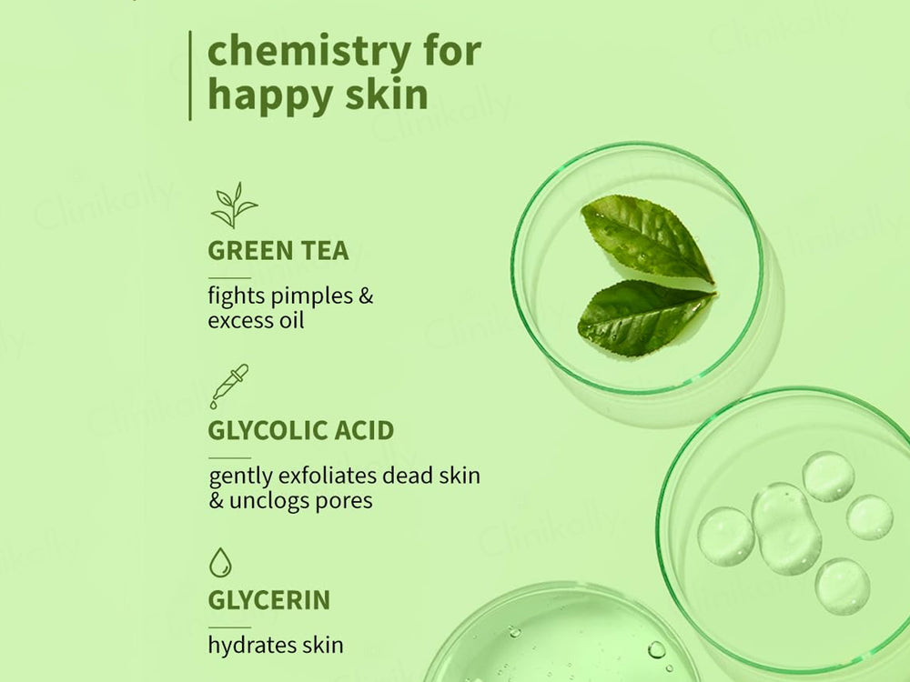 Plum Green Tea Alcohol-Free Face Toner With Glycolic Acid