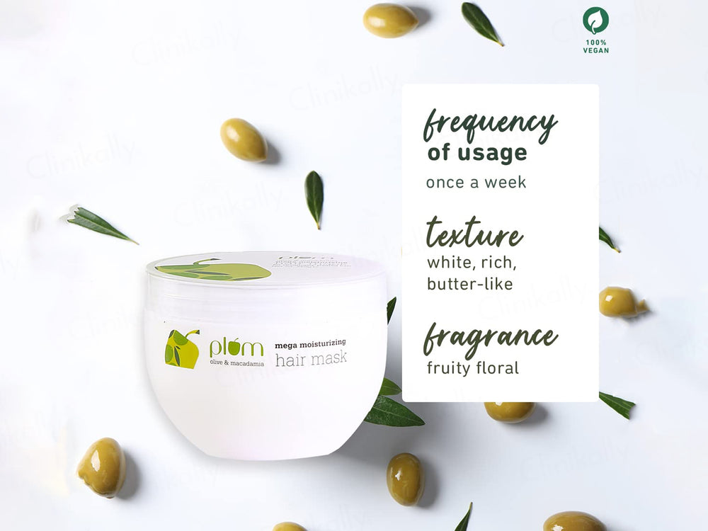 Plum Olive & Macadamia Mega Moisturizing Hair Mask