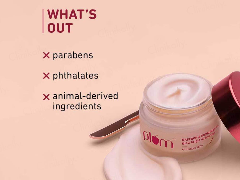 Plum Saffron & Kumkumadi Oil Glow Bright Moisturizer SPF 35
