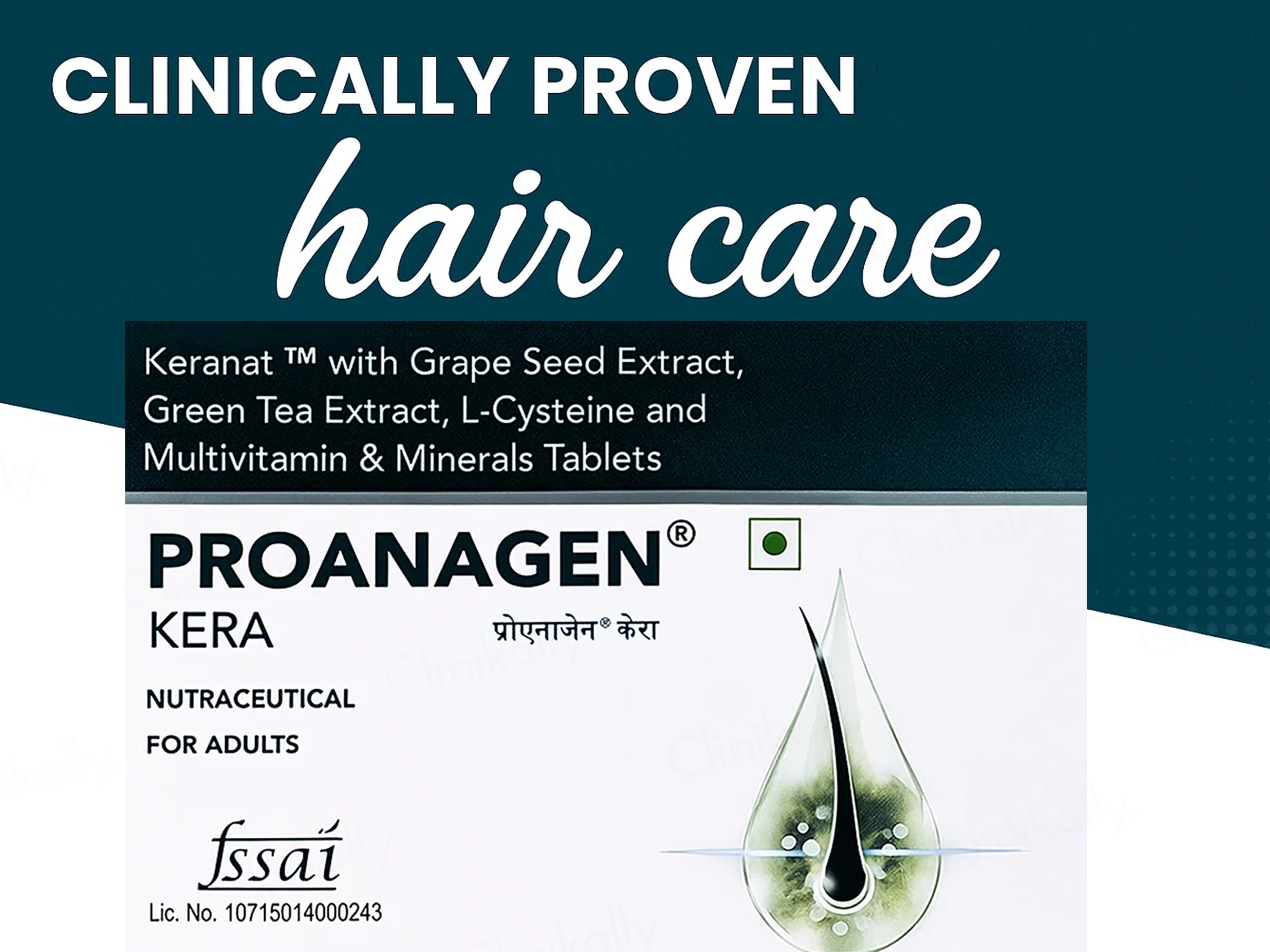 Proanagen Kera Nutraceutical Tablet