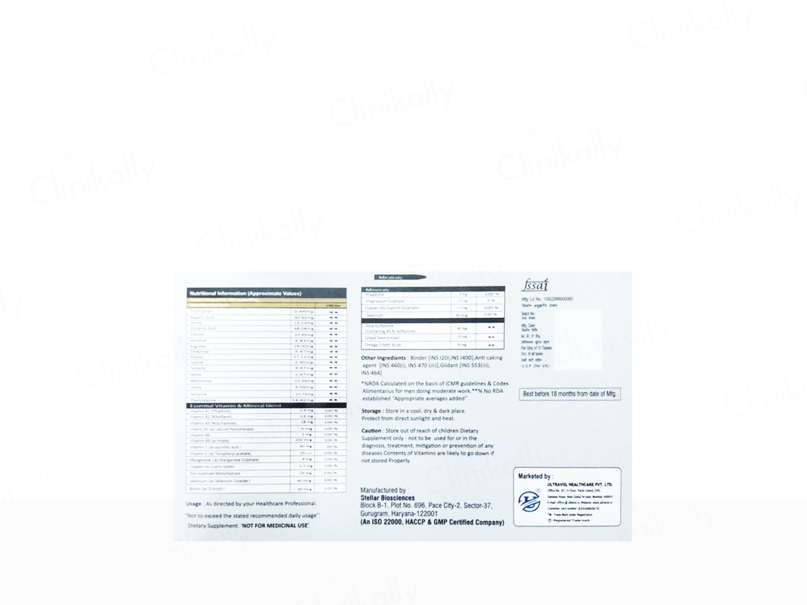 Propatin Hair Supplement Tablet