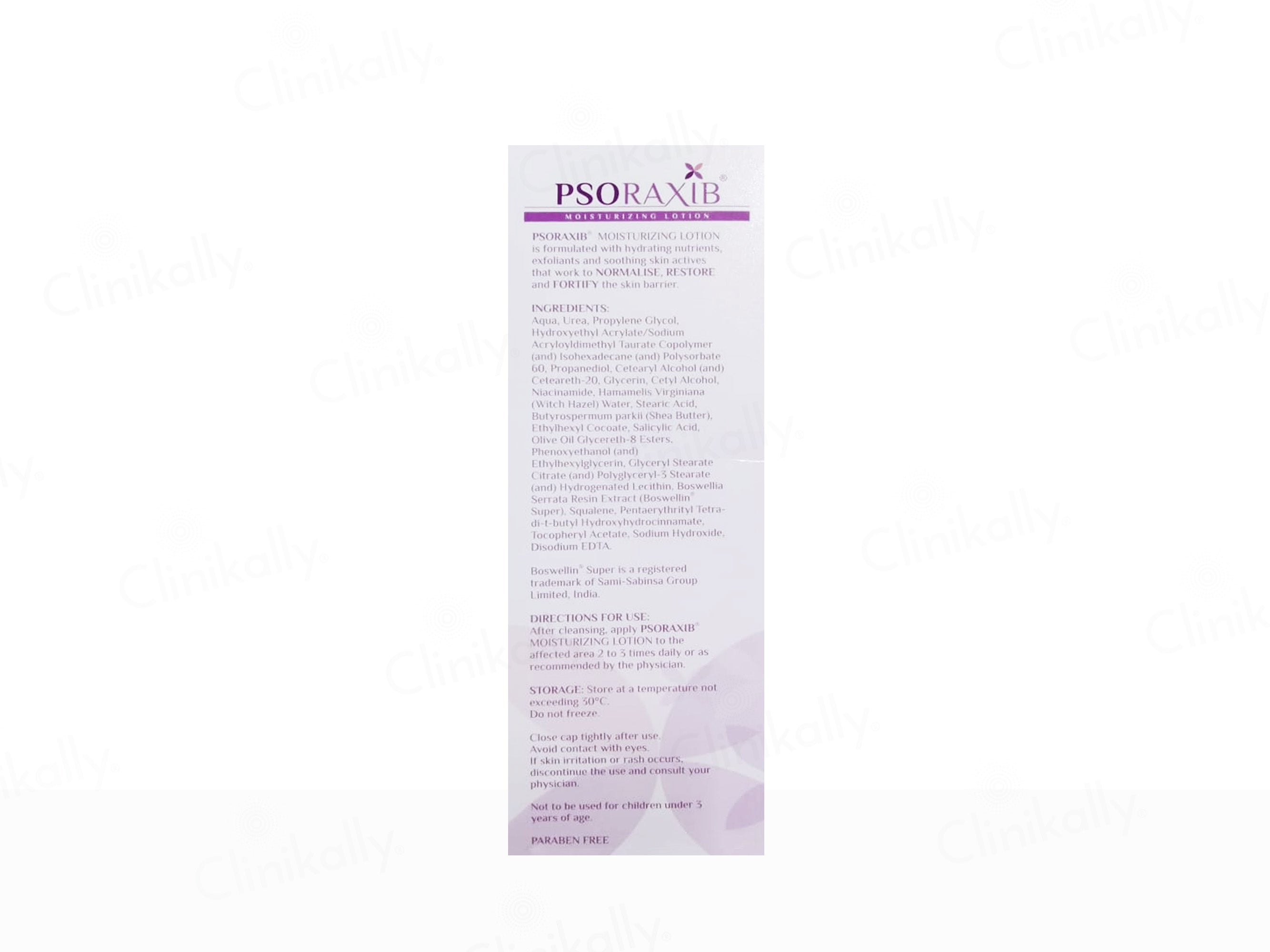 Psoraxib Moisturizing Lotion