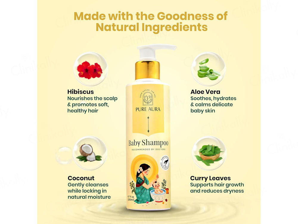 Pure Aura Baby Shampoo