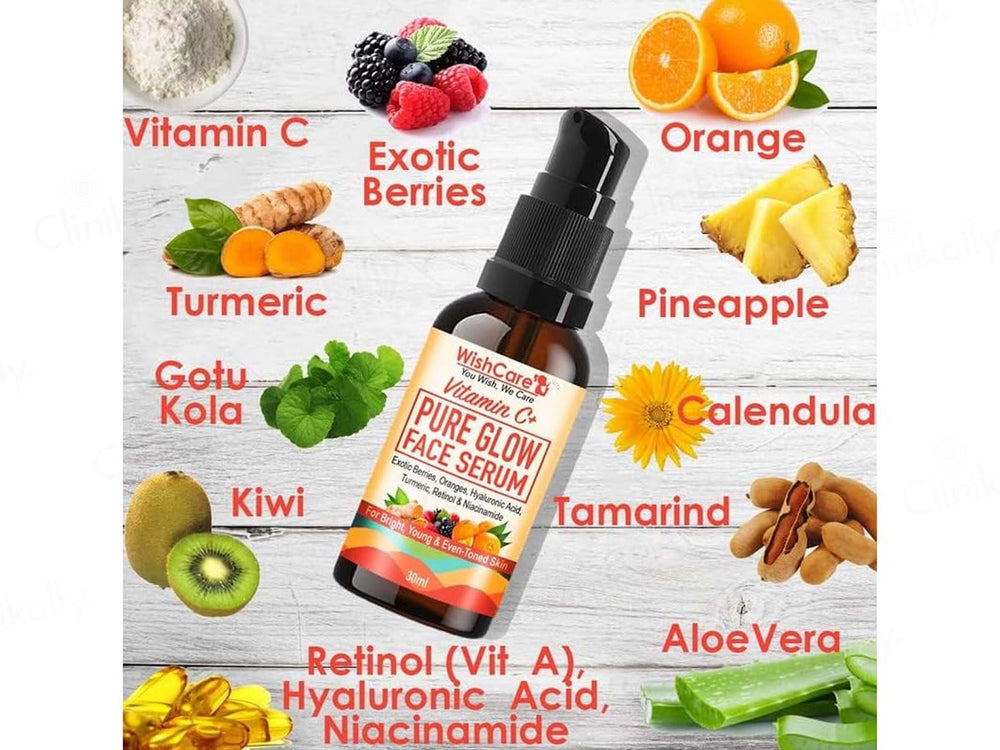 WishCare Vitamin C+ Pure Glow Face Serum