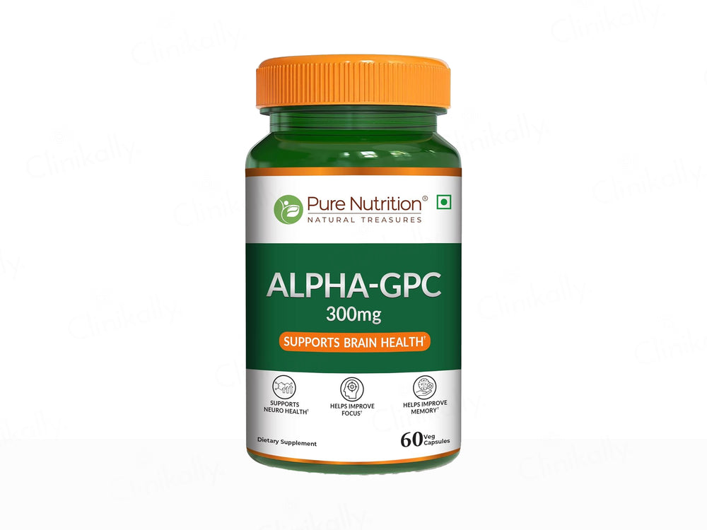 Pure Nutrition Alpha-GPC 300mg Veg Capsule
