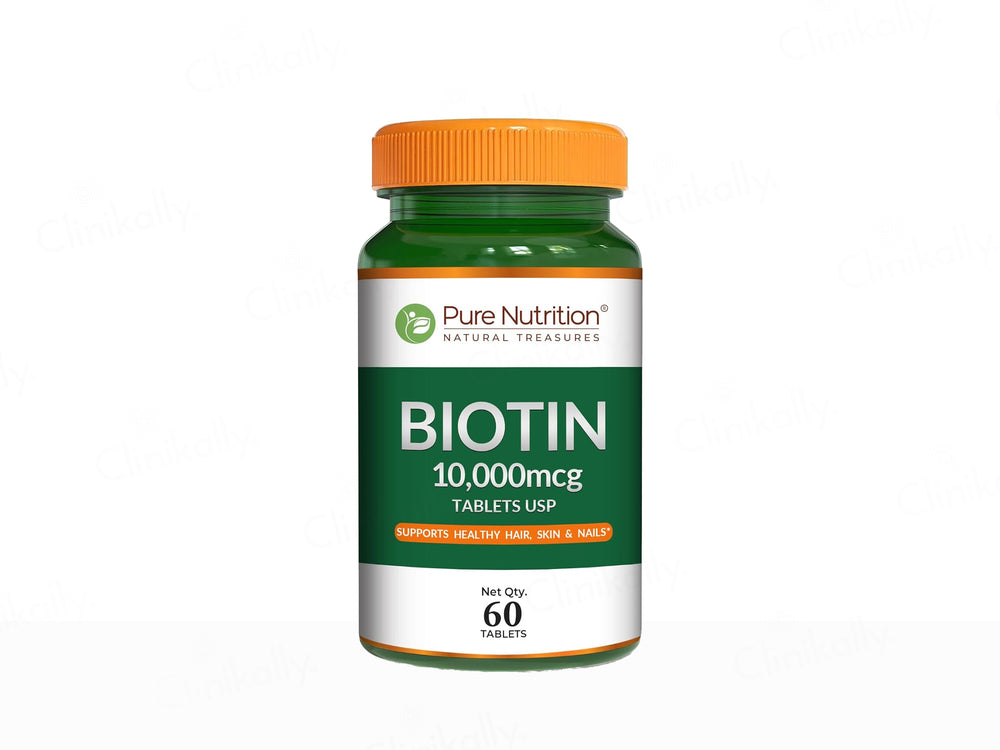 Pure Nutrition Biotin 10000mcg Veg Tablet
