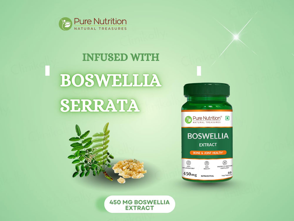 Pure Nutrition Boswellia Extract 450mg Veg Capsule