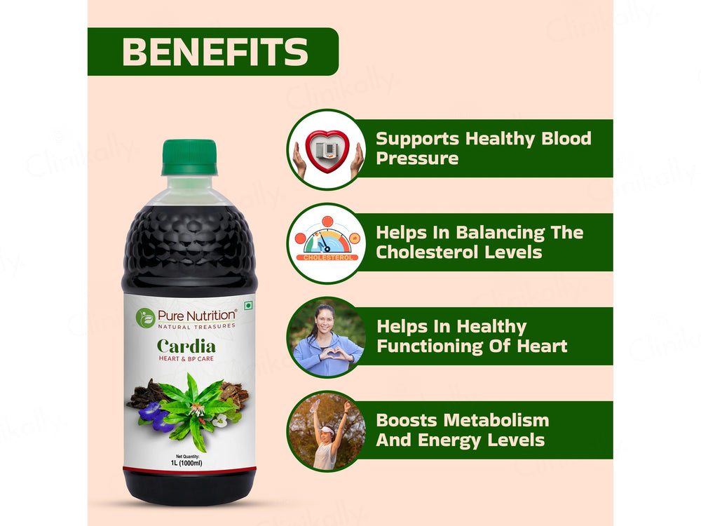 Pure Nutrition Cardia Heart & BP Care Juice