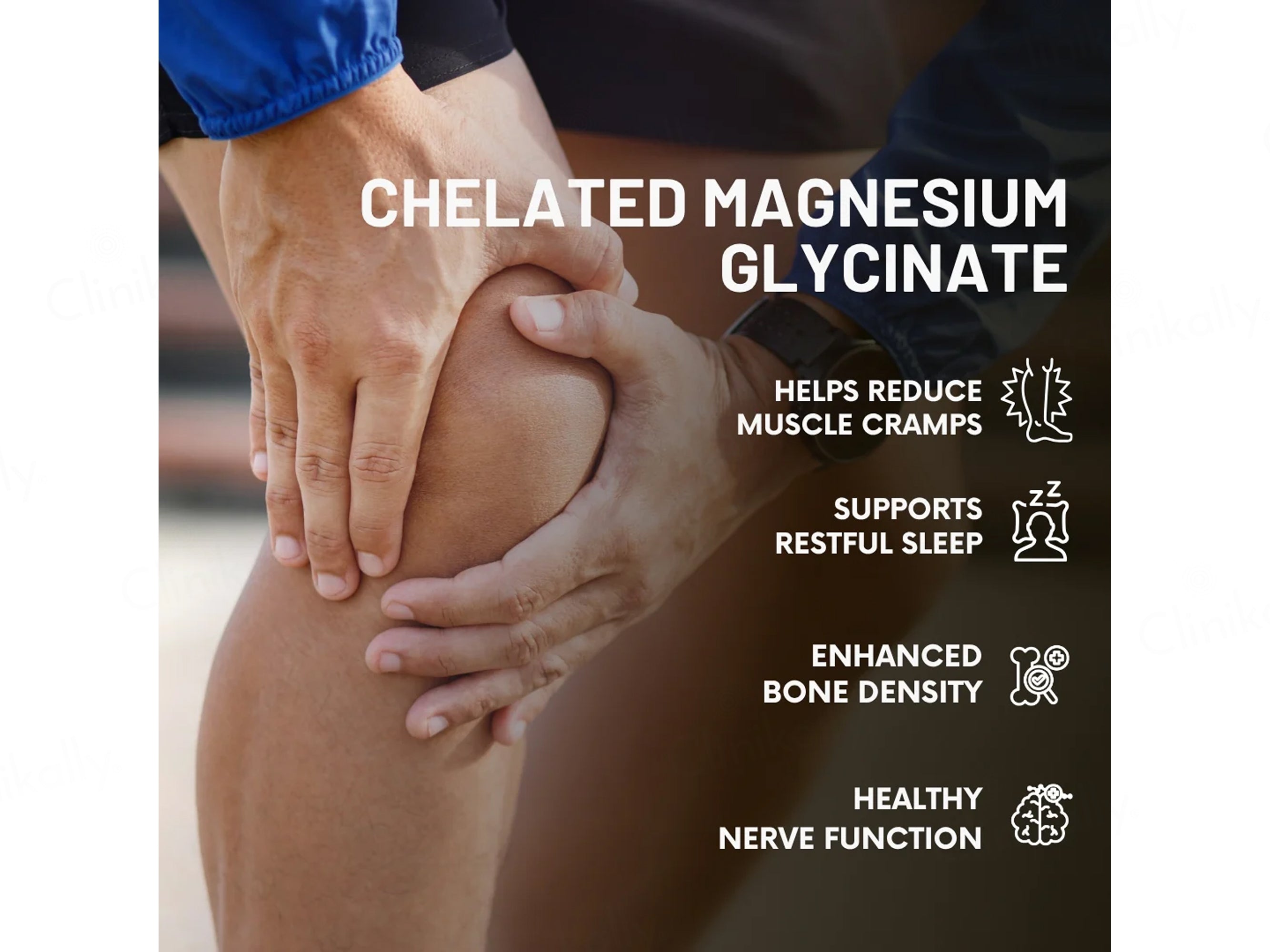 Pure Nutrition Chelated Magnesium Glycinate Veg Tablet