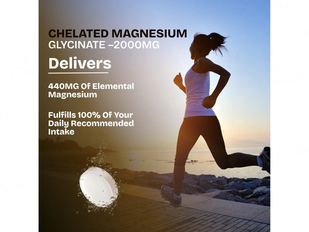 Pure Nutrition Chelated Magnesium Glycinate Veg Tablet