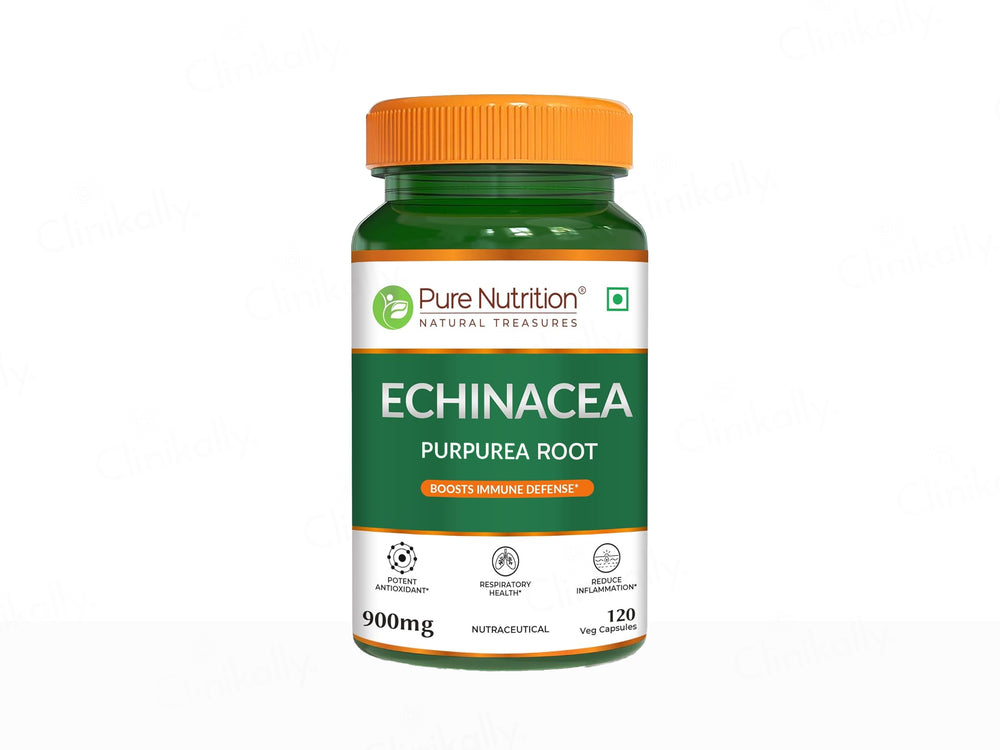 Pure Nutrition Echinacea Purpurea Root Extract 900mg Veg Capsule
