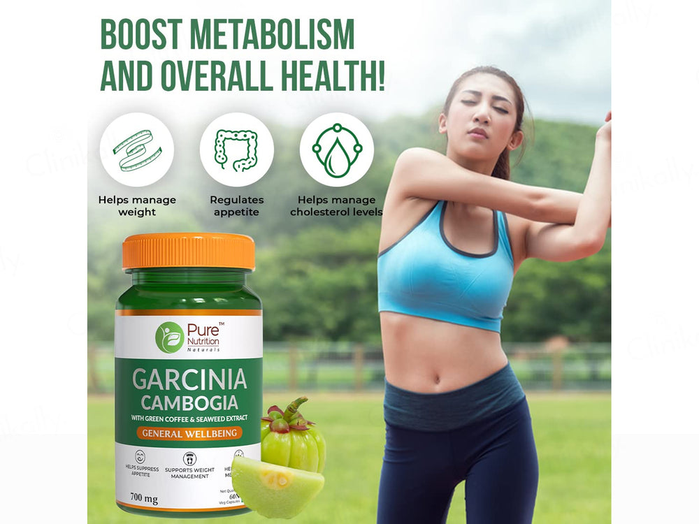 Pure Nutrition Garcinia Cambogia 700mg Veg Capsule