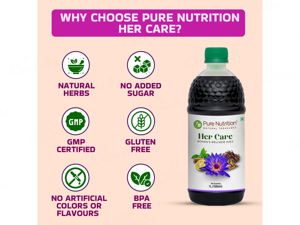 Pure Nutrition Her Care Women's Wellness Juice