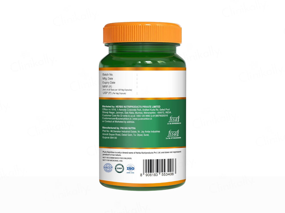 Pure Nutrition Iodine Veg Capsule