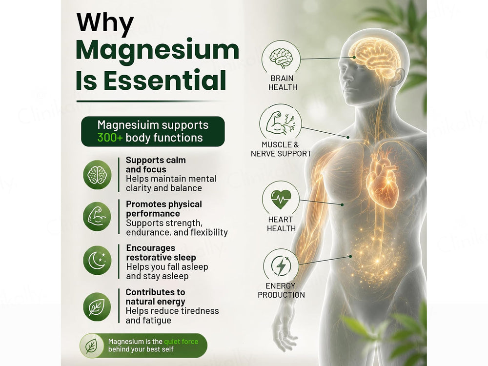 Pure Nutrition Mag 9 Pro Magnesium 2222mg Veg Capsule