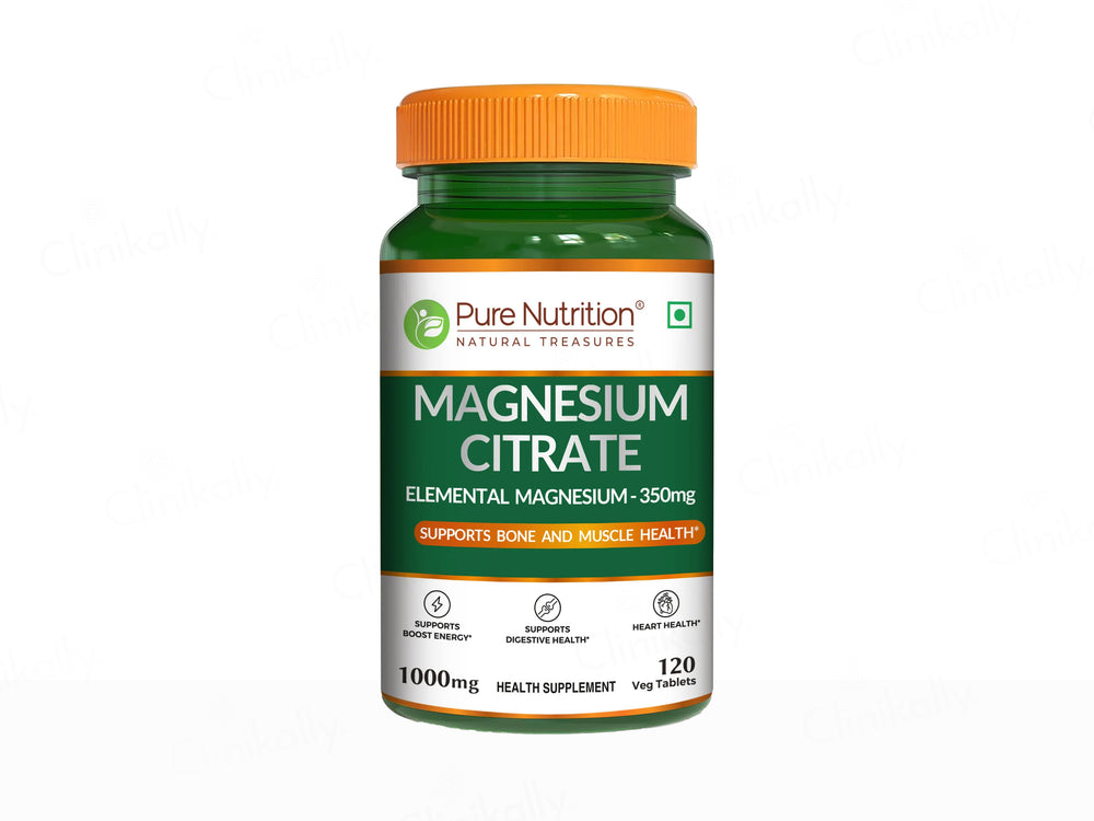 Pure Nutrition Magnesium Citrate Veg Tablet