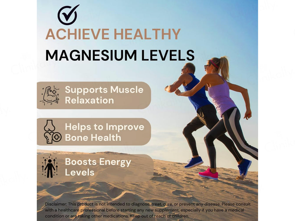 Pure Nutrition Magnesium Glycinate With Zinc Veg Tablet
