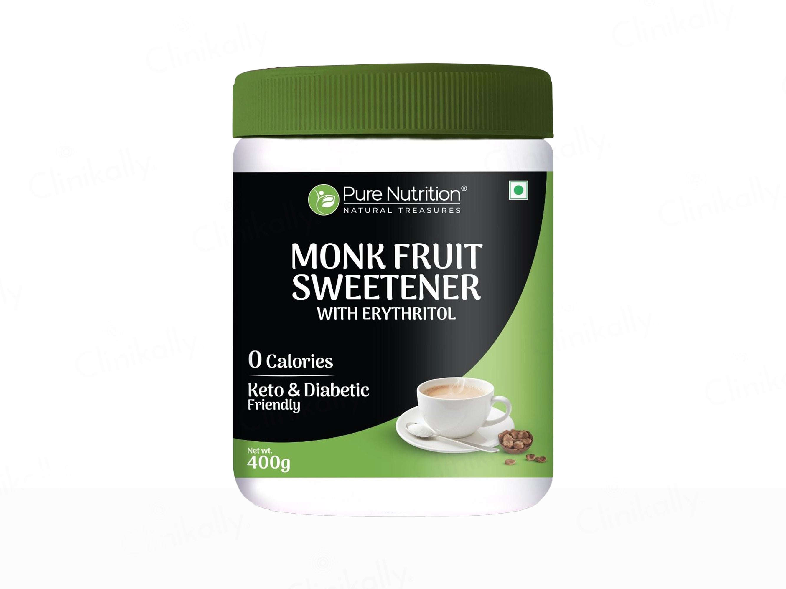 Pure Nutrition Monk Fruit Sweetner With Erythritol