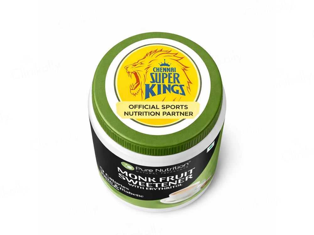Pure Nutrition Monk Fruit Sweetner With Erythritol