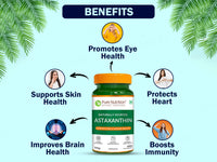 Pure Nutrition Naturally Sourced Astaxanthin 4mg Veg Capsule