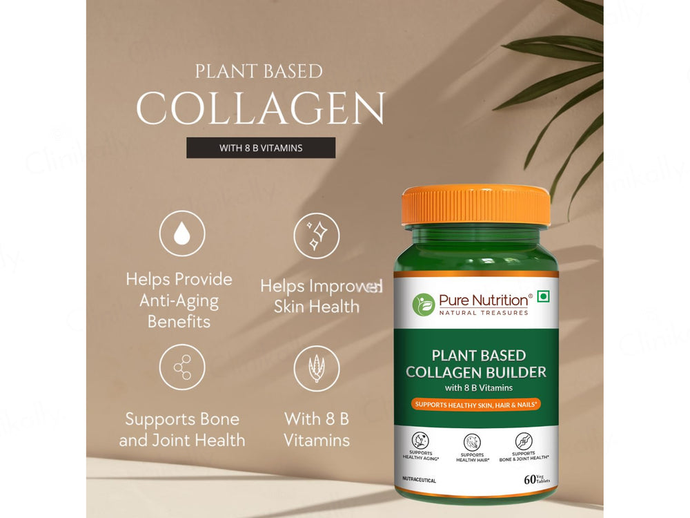 Pure Nutrition Plant Based Collagen Builder Veg Tablet