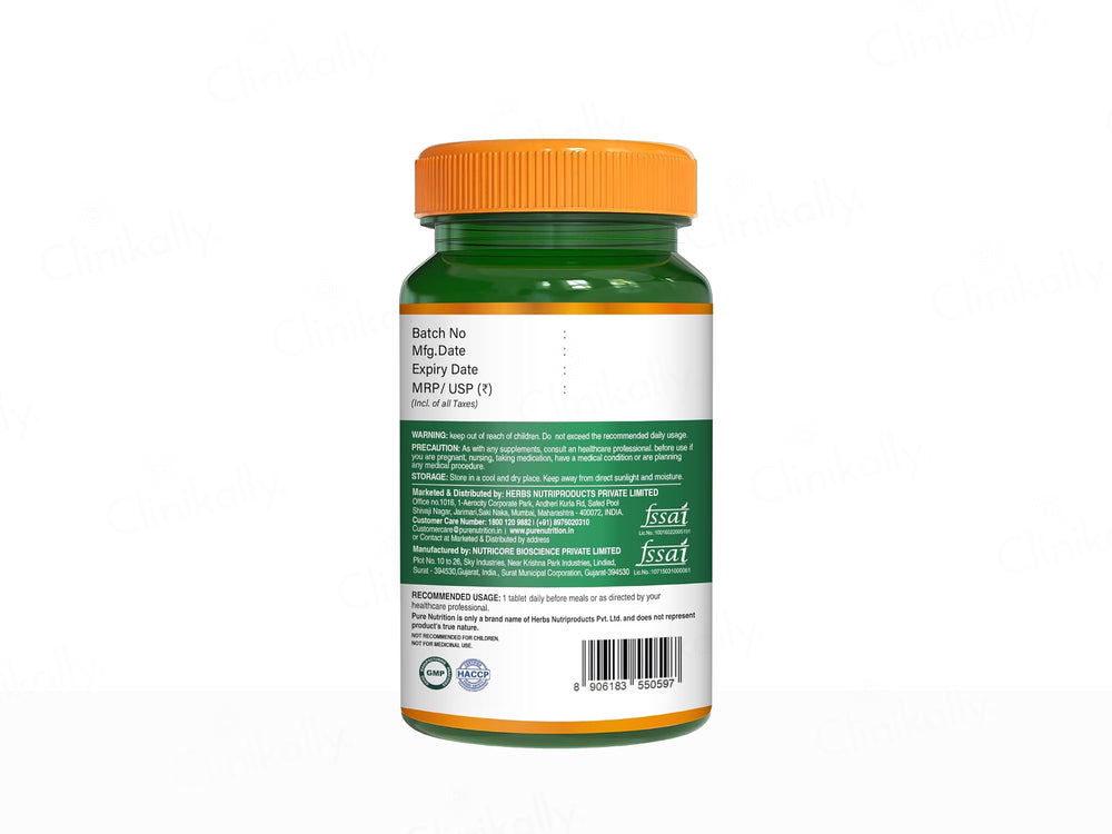 Pure Nutrition Plant Based Collagen Builder Veg Tablet