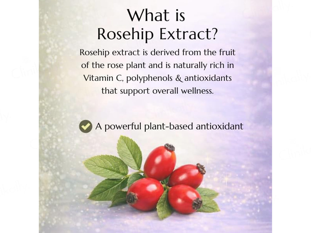 Pure Nutrition Rosehip Extract 500mg Veg Capsule