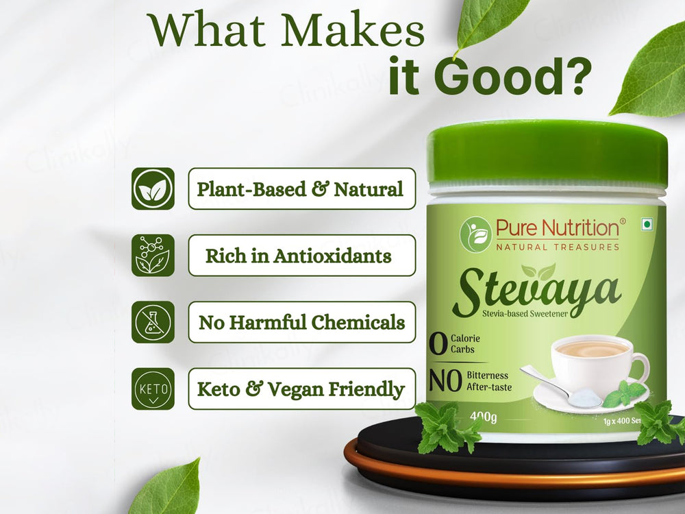 Pure Nutrition Stevaya Stevia-Based Sweetener Powder