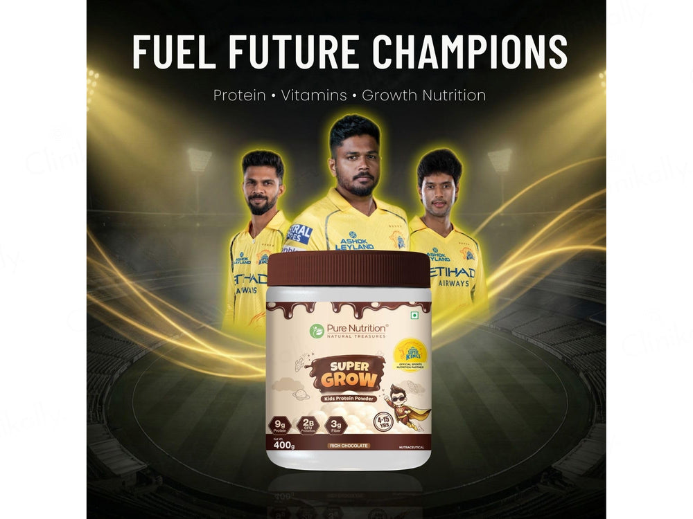 Pure Nutrition Super Grow Kids Protein Powder - Rich Chocolate