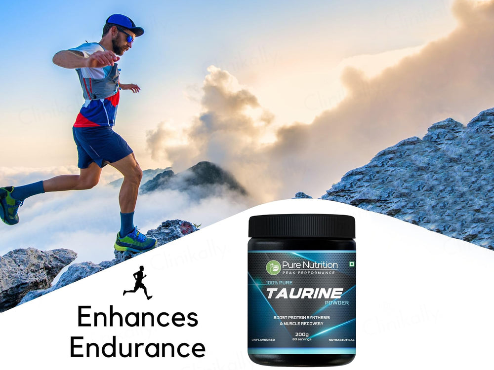 Pure Nutrition Taurine Nutraceutical Powder - Unflavoured