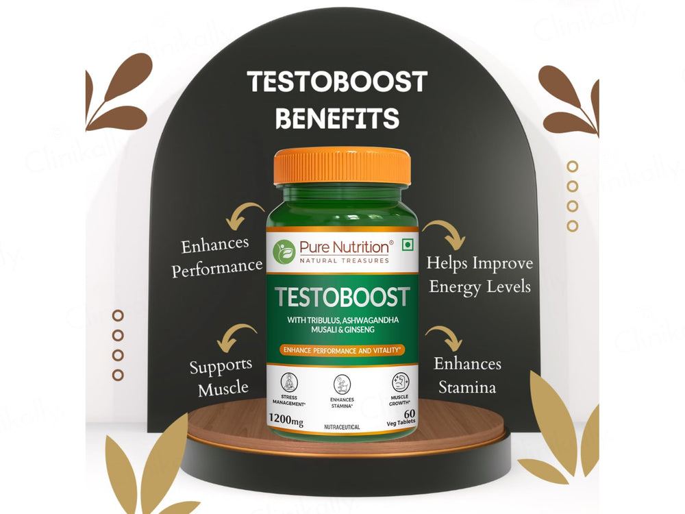 Pure Nutrition Testoboost 1200mg Veg Tablet
