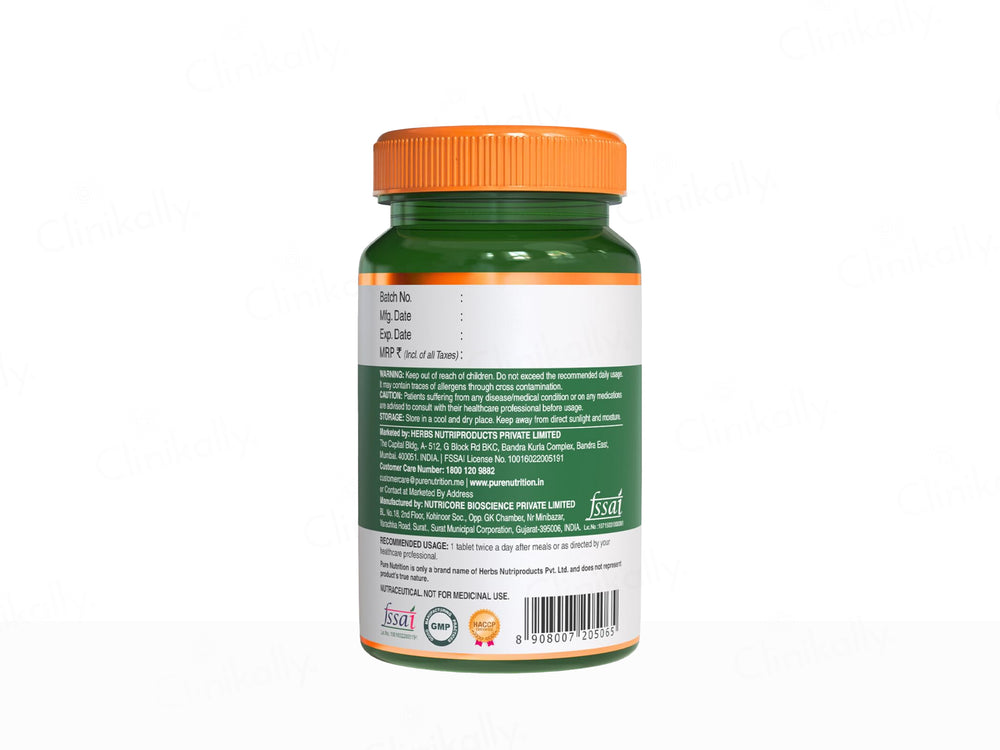 Pure Nutrition Testoboost 1200mg Veg Tablet