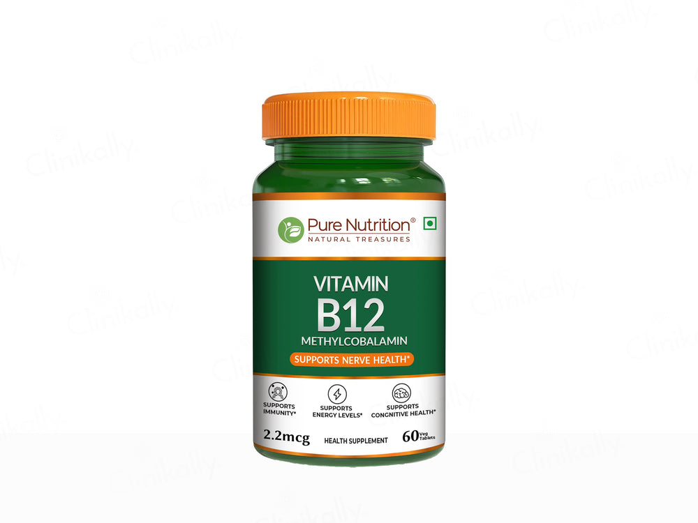 Pure Nutrition Vitamin B12 Methylcobalamin Veg Tablet