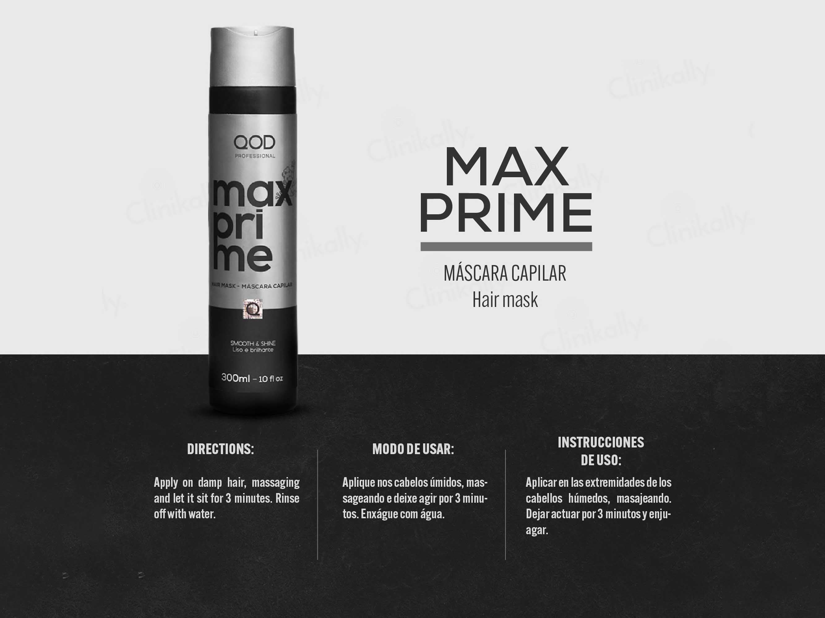 QOD Professional Max Prime After Treatment Hair Mask