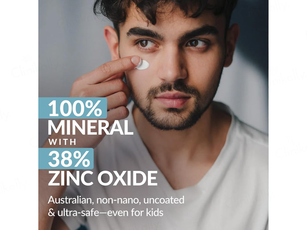 Qurez 100% Mineral IR + Blue Light Protection Sunscreen SPF 50 PA+++