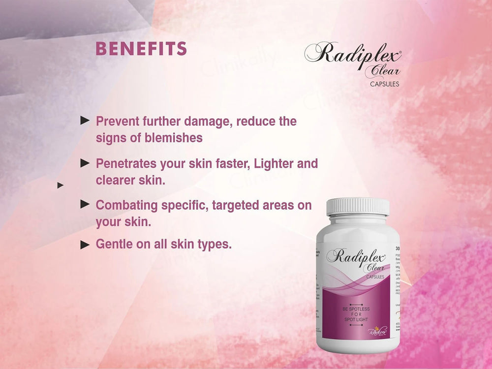 Radiplex Clear Nutraceutical Capsule