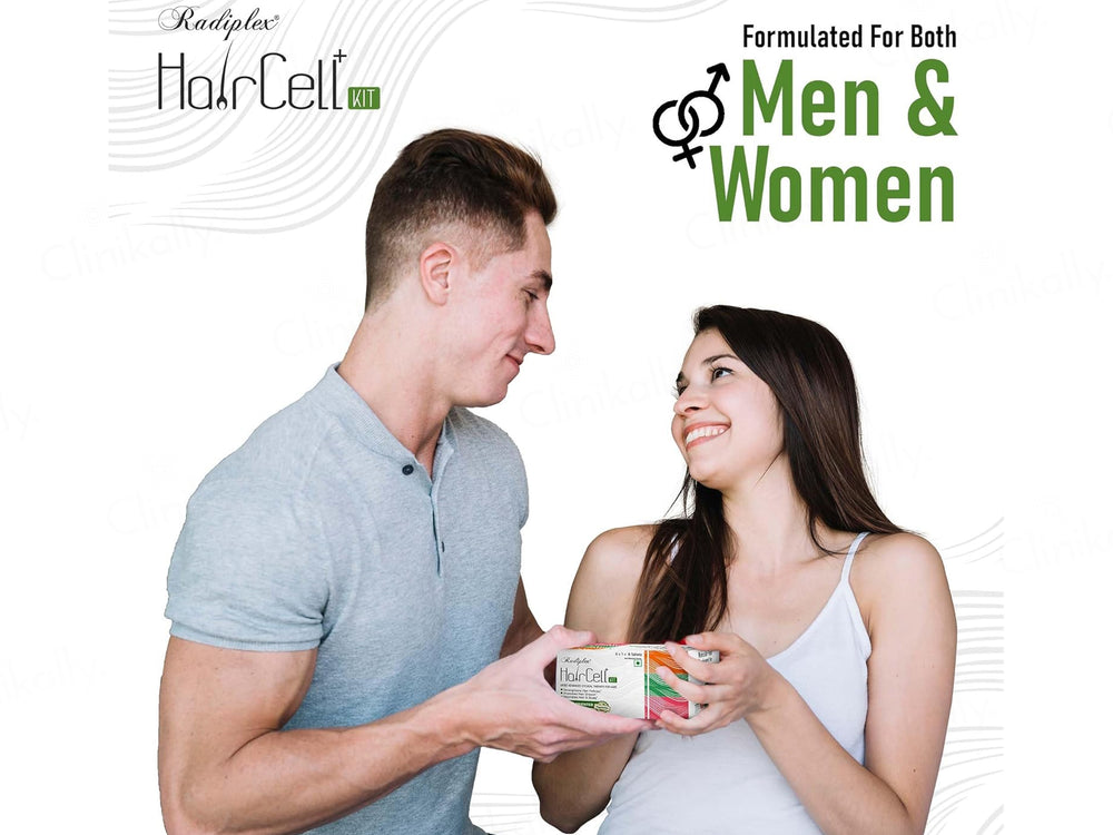 Radiplex Haircell+ Advanced Cyclical Therapy Hair Supplement Kit