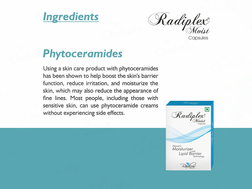 Radiplex Moist Skin Moisturising Capsule