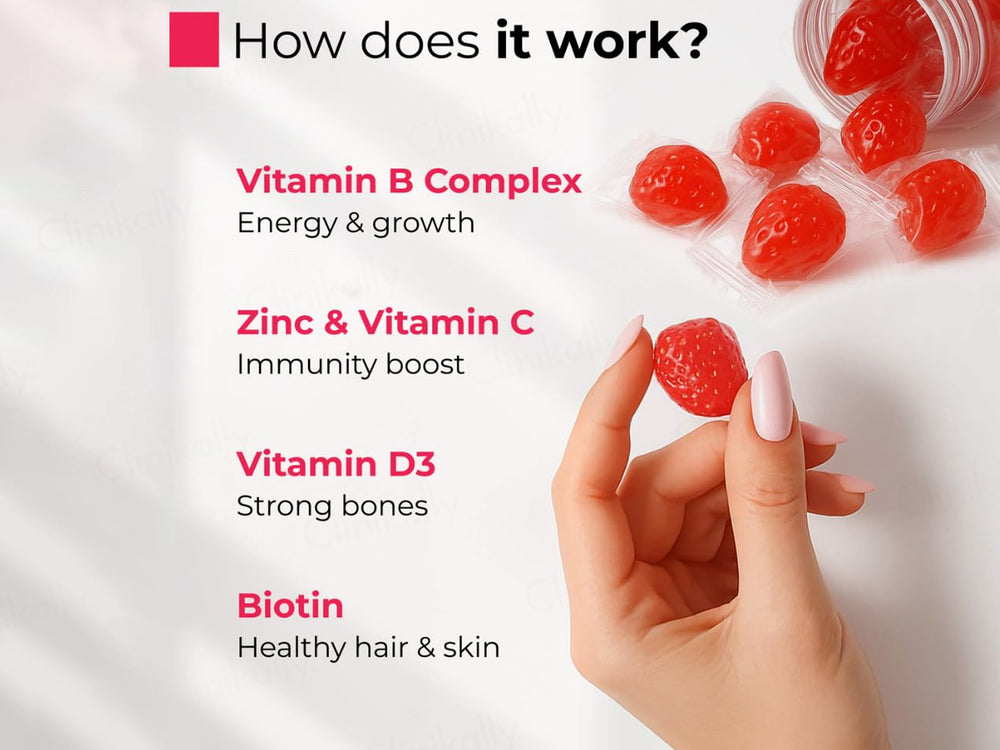 Radiplex Multivitamin Nutraceutical Gummies For Kids & Adults