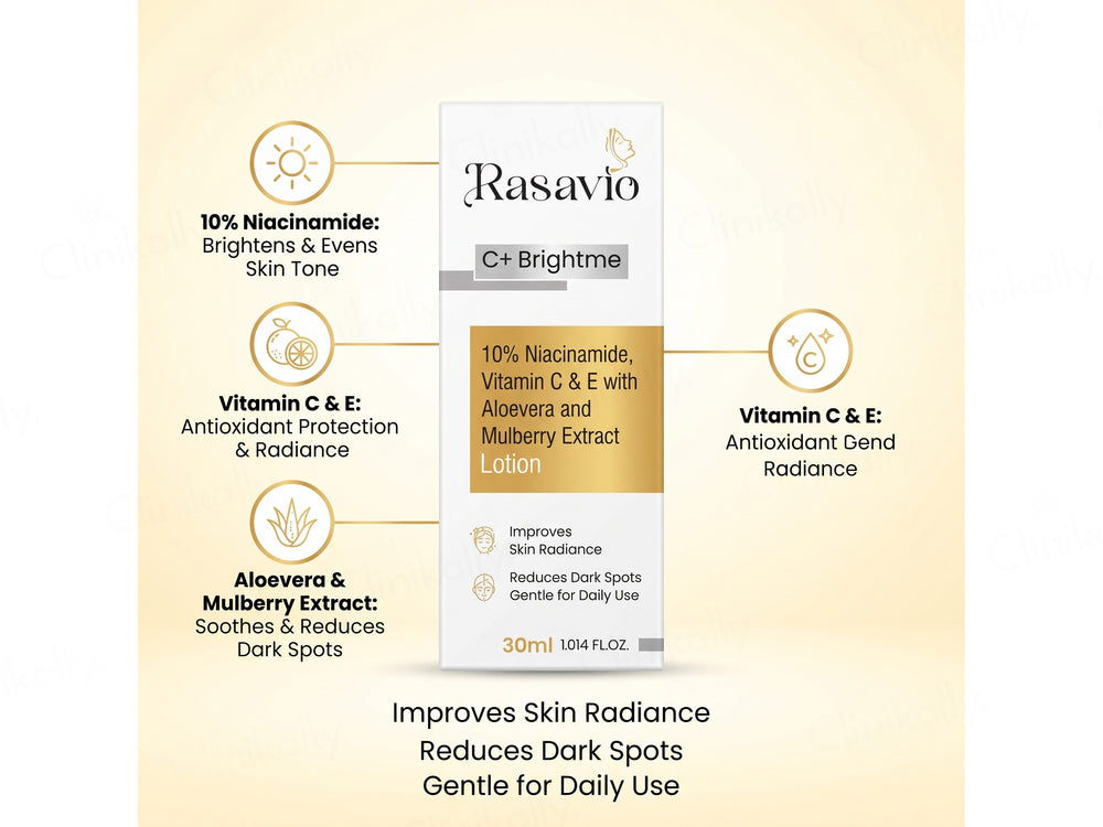 Rasavio C+ Brightme Lotion