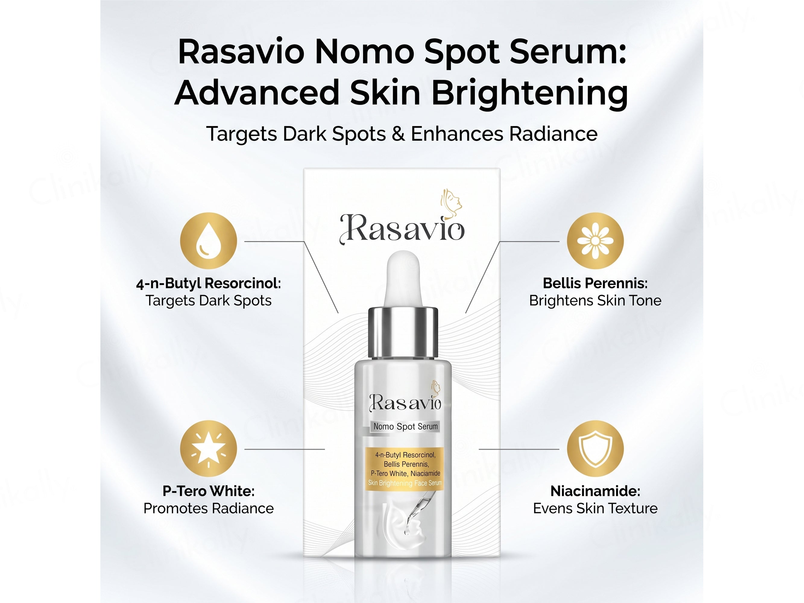 Rasavio Nomo Spot Skin Brightening Face Serum