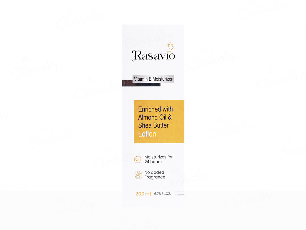 Rasavio Vitamin E Moisturizer Lotion